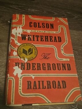 Colson Whitehead The Underground Railroad - Orange Cover